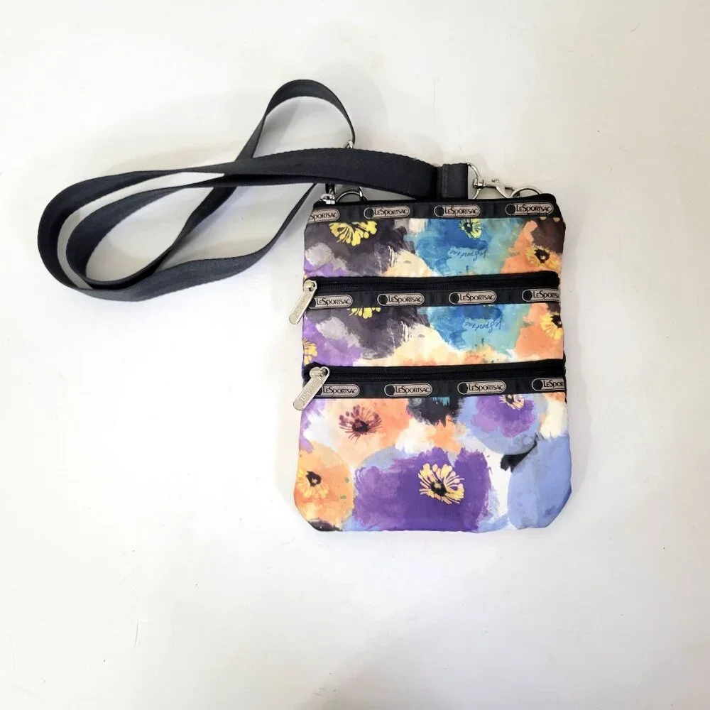 LeSportSac Floral Cross Body Bag - Picture 4 of 5